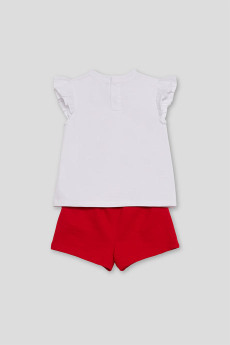 Street Monkey 253020 girl's set red