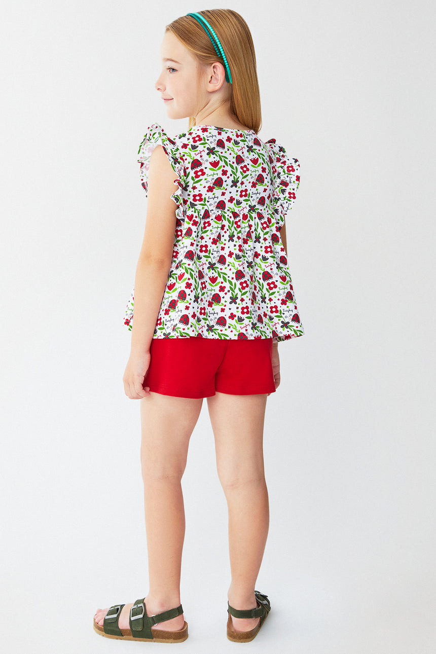 Street Monkey 253022 σετ κοριτσι estampado