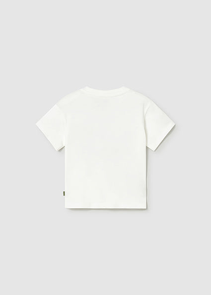 Mayoral Παιδικό T-shirt Μπεζ 26-01011-087