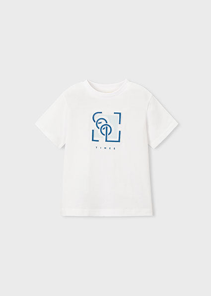 Mayoral Παιδικό T-shirt Λευκό 26-03058-020