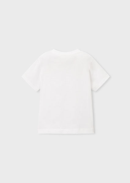 Mayoral Παιδικό T-shirt Λευκό 26-03058-020