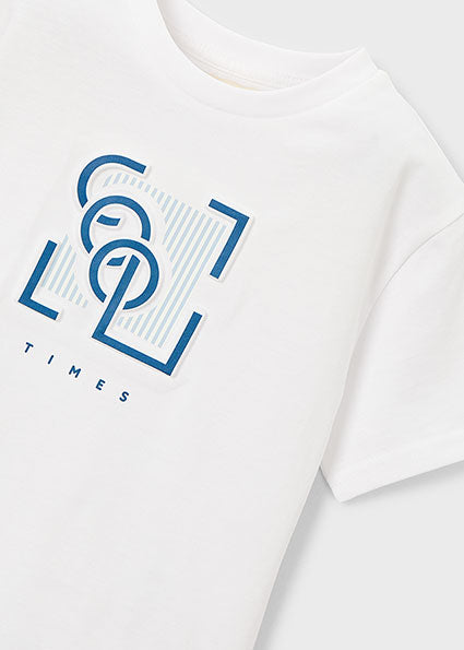 Mayoral Παιδικό T-shirt Λευκό 26-03058-020
