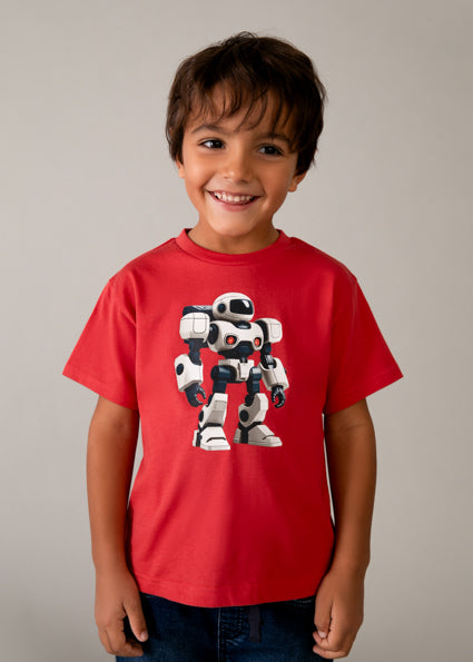 Mayoral Σετ Παιδικά T-shirts Κόκκινο 26-03063-062
