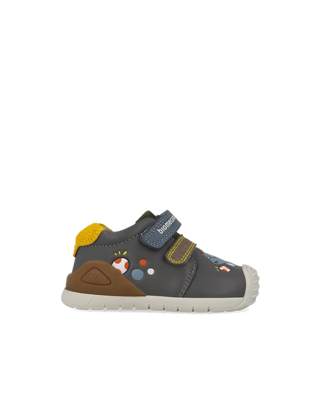 Biomecanics Παιδικά Sneakers High Ανατομικά με Velcro 261128-B213