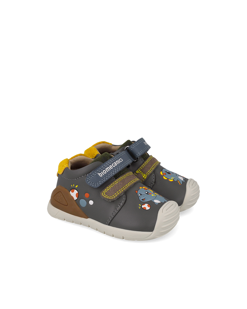 Biomecanics Παιδικά Sneakers High Ανατομικά με Velcro 261128-B213