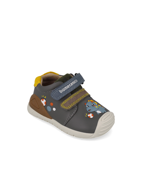 Biomecanics Παιδικά Sneakers High Ανατομικά με Velcro 261128-B213