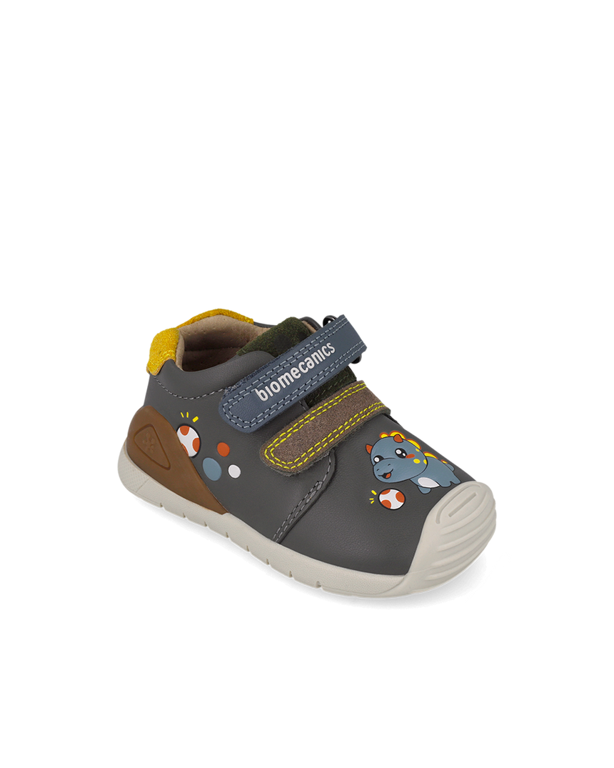 Biomecanics Παιδικά Sneakers High Ανατομικά με Velcro 261128-B213