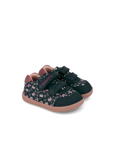 Biomecanics Παιδικά Sneakers High Ανατομικά με Σκρατς 261162-a183