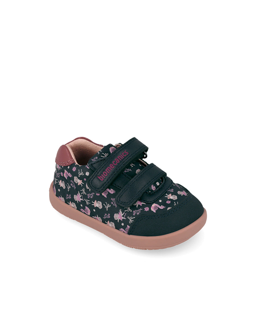 Biomecanics Παιδικά Sneakers High Ανατομικά με Σκρατς 261162-a183