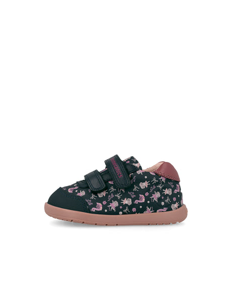 Biomecanics Παιδικά Sneakers High Ανατομικά με Σκρατς 261162-a183