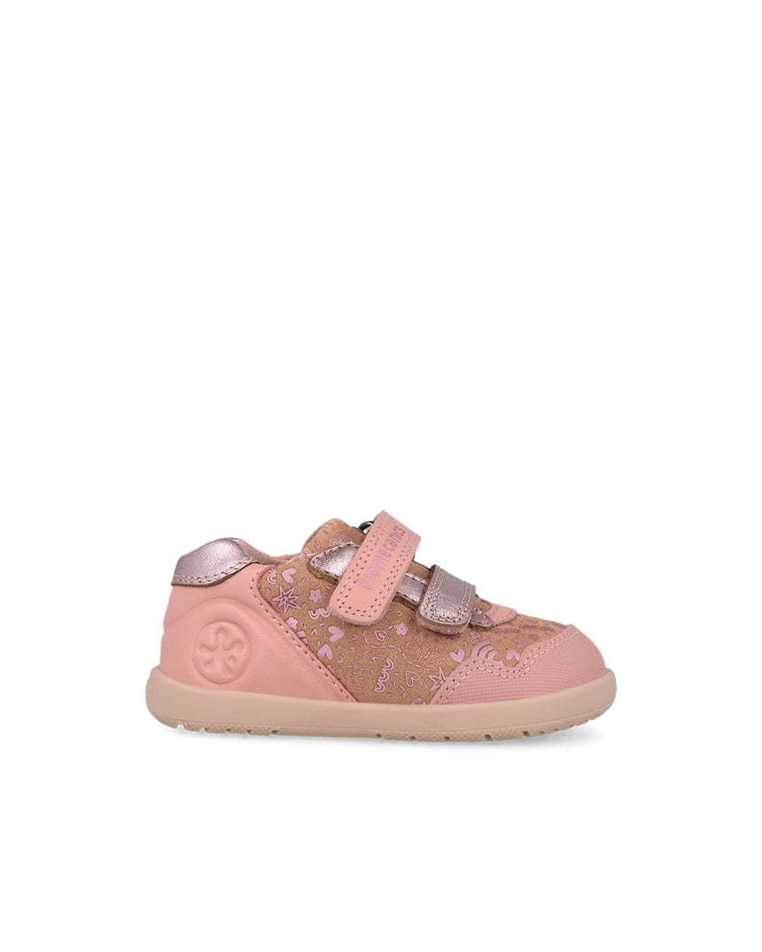 Biomecanics Παιδικά Sneakers High Ανατομικά με Σκρατς 261163-c193