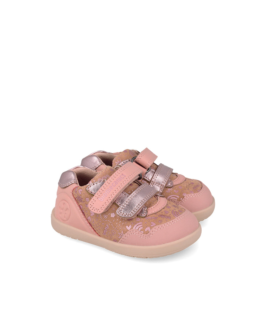 Biomecanics Παιδικά Sneakers High Ανατομικά με Σκρατς 261163-c193
