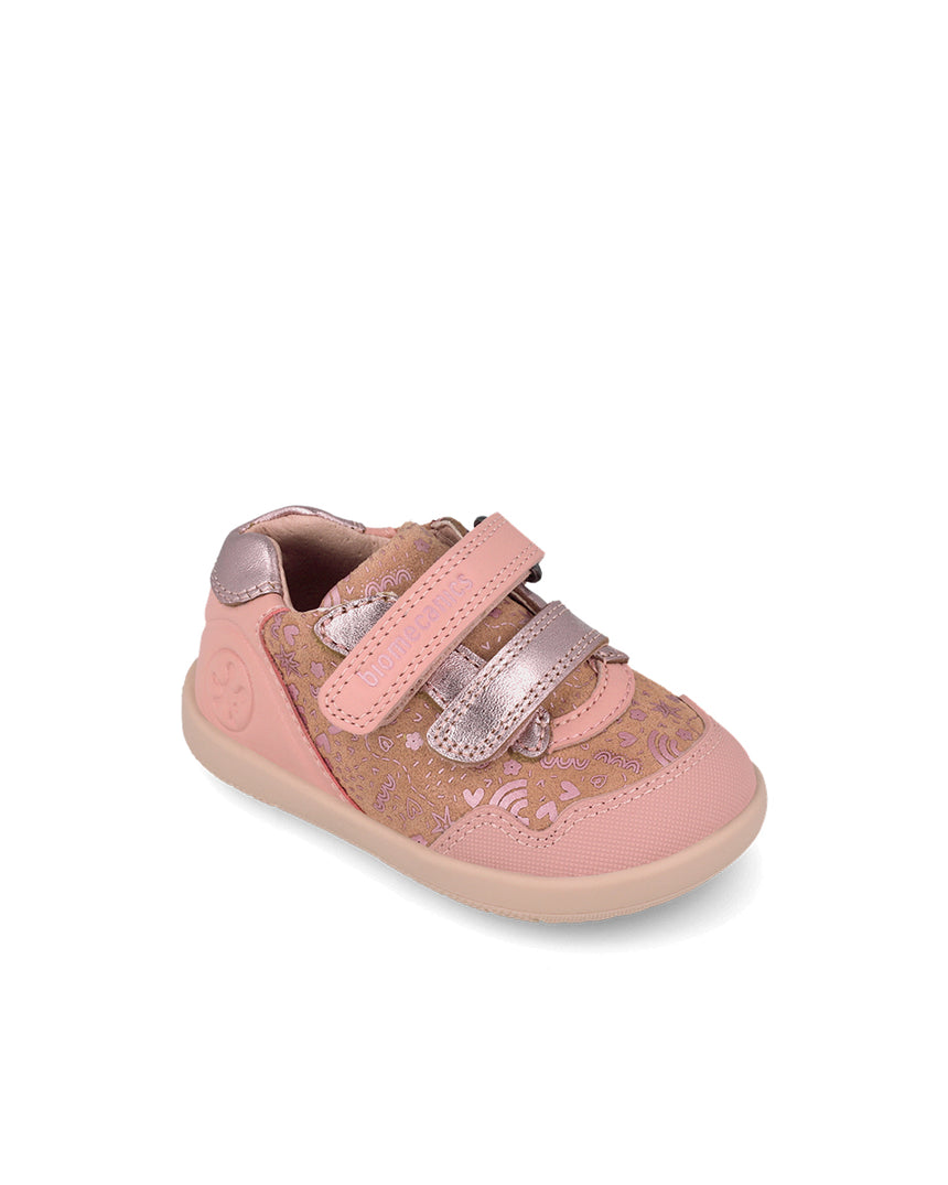 Biomecanics Παιδικά Sneakers High Ανατομικά με Σκρατς 261163-c193