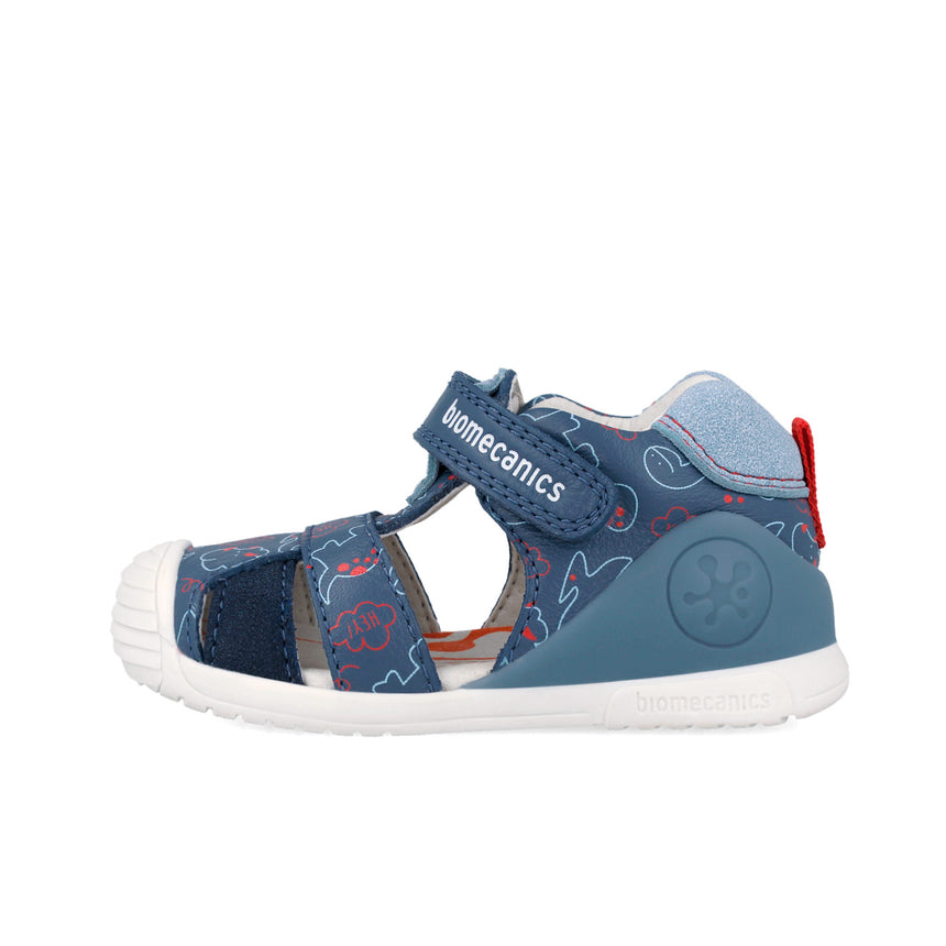 Biomecanics 262125-A556 ESTAMPADA PETROL (SAUVAGE) SANDALIA