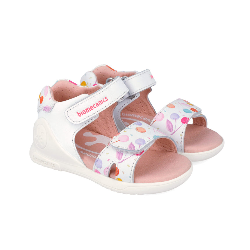 Biomecanics  262141-A050 ESTAMPADA BLANCO (NAPA) SANDALIA
