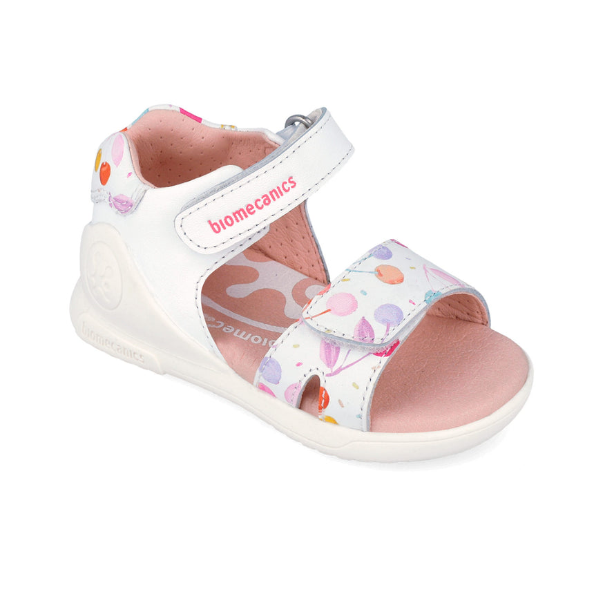 Biomecanics  262141-A050 ESTAMPADA BLANCO (NAPA) SANDALIA
