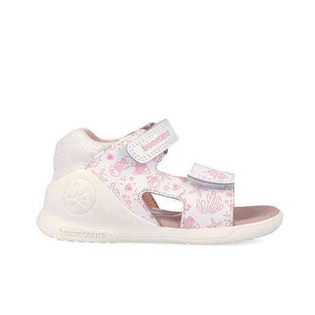 Biomecanics  262142-C050 SANDALIA ESTAMPADA BLANCO (NAPA)