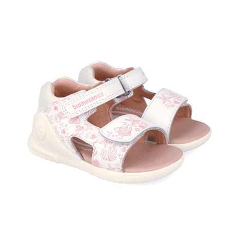 Biomecanics  262142-C050 SANDALIA ESTAMPADA BLANCO (NAPA)