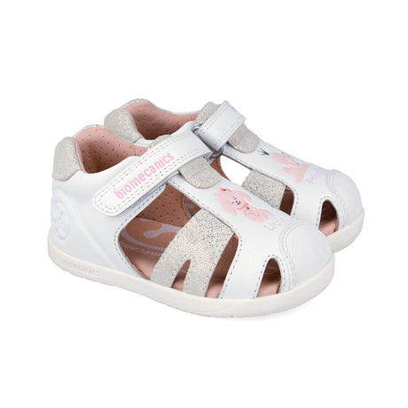 Biomecanics 262160-B050 SANDALIA TWIN BLANCO (NAPA)