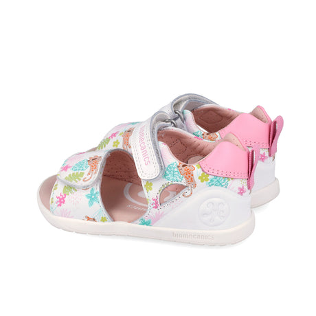 Biomecanics  262163-A050 SANDALIA ESTAMPADA BLANCO (NAPA)