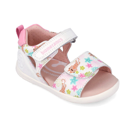 Biomecanics  262163-A050 SANDALIA ESTAMPADA BLANCO (NAPA)