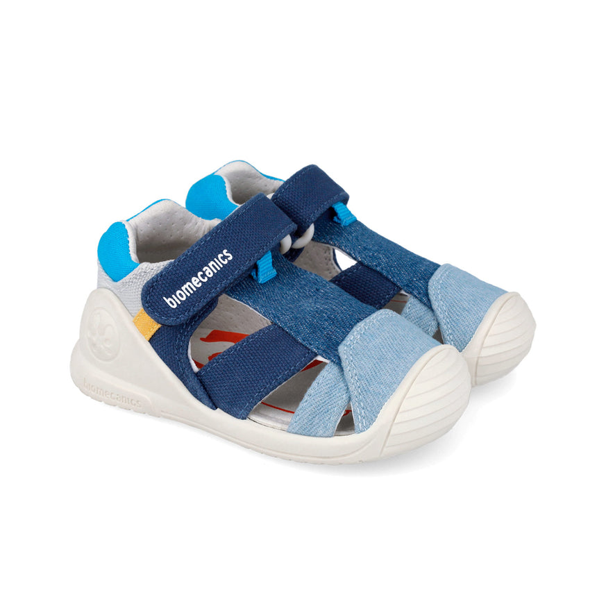 Garvalin 262186-A008 SANDALIA LONA URBAN AZUL (PIQUE)