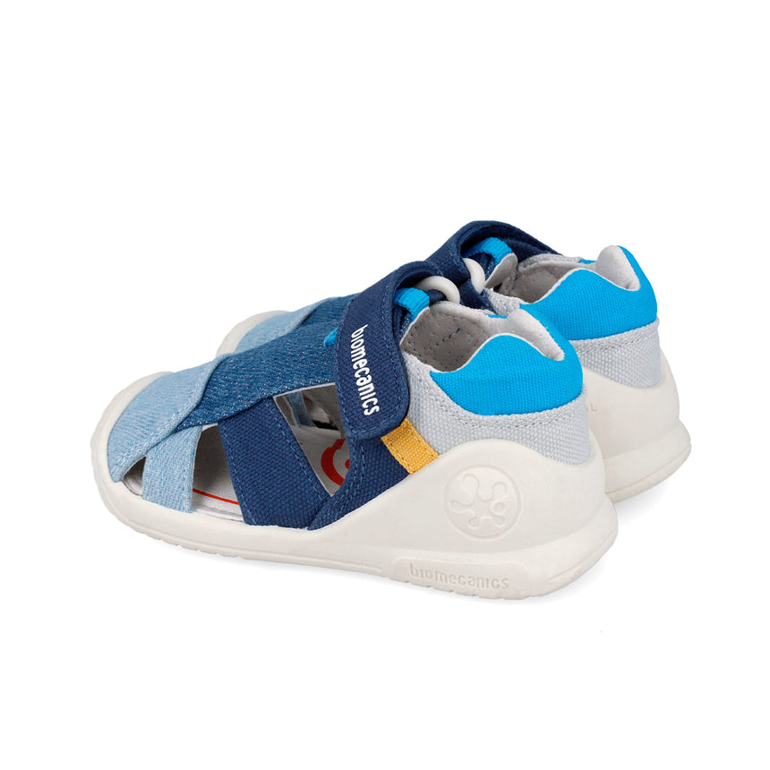 Garvalin 262186-A008 SANDALIA LONA URBAN AZUL (PIQUE)