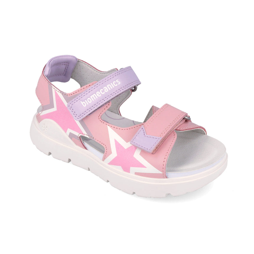 Biomecanics 262222-A032 SANDALIA ESTRELLAS ROSA (SAUVAGE)