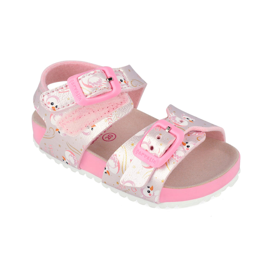 Garvalin πεδιλο κοριτσι  262461-A032 BIO METALIZADO ROSA (CHAMPION METALIZADO)