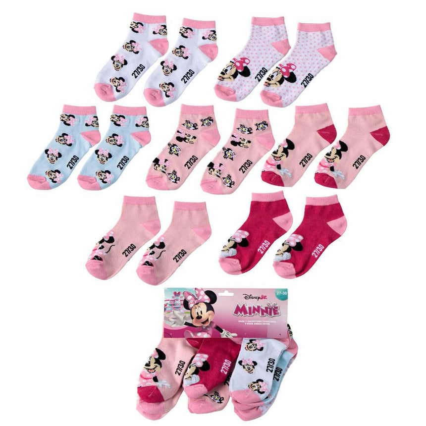 Minnie Κάλτσες Πολύχρωμες 7Pack 2900003307