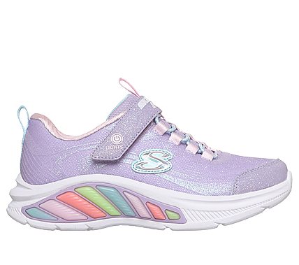 Skechers Rainbow Παιδικά Sneakers  Με σκρατς & Φωτάκια 303726L LVLP