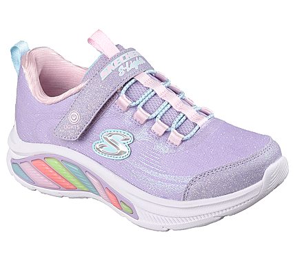 Skechers Rainbow Παιδικά Sneakers  Με σκρατς & Φωτάκια 303726L LVLP
