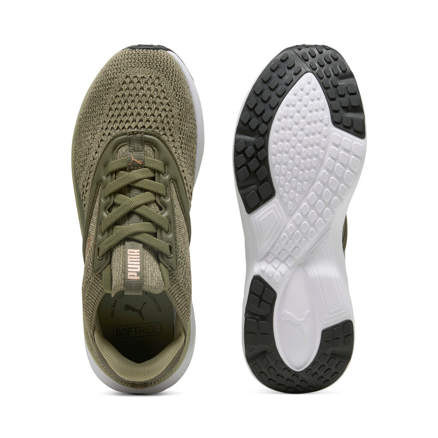 puma softride mayve wn's 310160 24 green gold