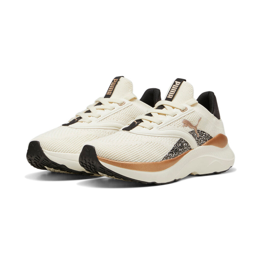 Puma Softride Mayve Leoprd II Wns 310494 01 Warm White-Puma Gold