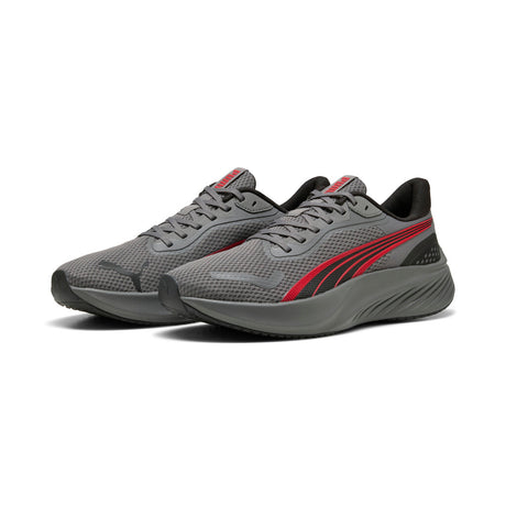 puma pounce lite 310778-04 dark gray red