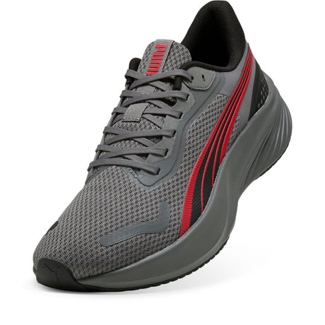 puma pounce lite 310778-04 dark gray red