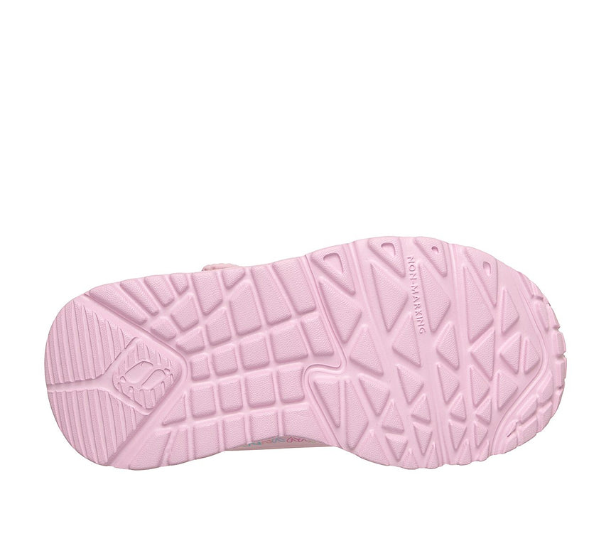 Skechers αθλητικό κορίτσι JGoldcrown: Uno Lite - Heart Craze 314091N-LPMT