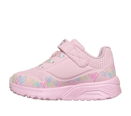 Skechers αθλητικό κορίτσι JGoldcrown: Uno Lite - Heart Craze 314091N-LPMT