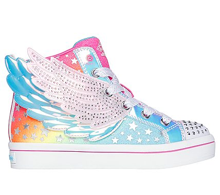 Skechers Dreamy Παιδικά Sneakers Hight με Φωτάκια Ροζ 314392L/HPMT