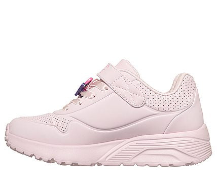 Skechers  uno lite- heart status 314966L-lpmt light pink αθλητικο κοριτσι με καρουλες ροζ