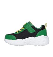 SKECHERS 407065N/GNBK Παιδικά Sneakers με Σκρατς Πράσινα