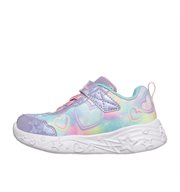 Skechers αθλητικο κοριτσι με φωτακια και unicor 303064n/lvmt λιλα