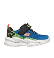 Skechers αθλητικα αγορι με φωτακι 401490N-BLBK BLUE