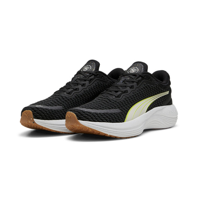 Puma Scend Pro Better Knit 379546 01 Black-Cool Gray-Alpine Snow