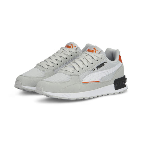 Puma Graviton Jr Gray-White-Orange-Puma Black