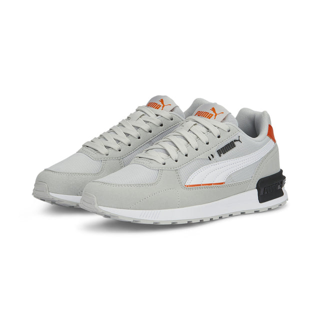 Puma Graviton Jr Gray-White-Orange-Puma Black