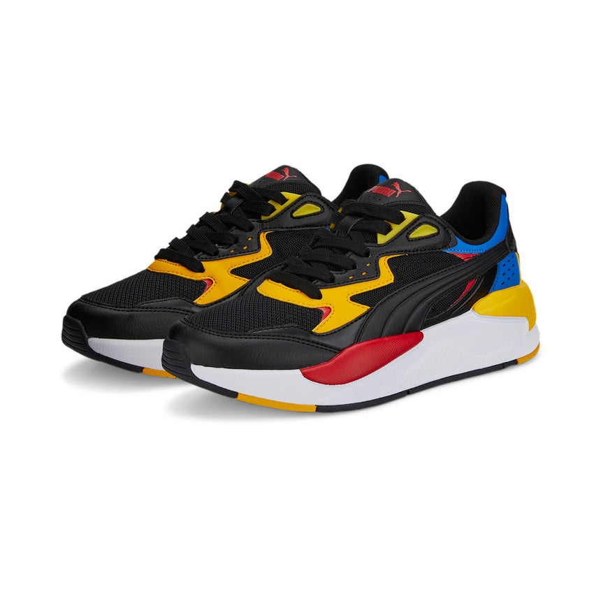 PUMA X-Ray Speed Jr  black-yellow-blue-red