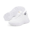 Puma Cassia SL White-White-Puma Team Gold 385279