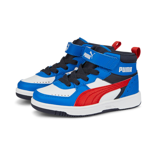 Puma Rebound Joy Blocked Ac Ps puma white-burnt red-blue