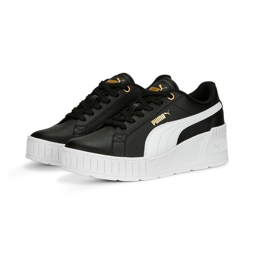 Puma Karmen Wedge Puma Black-Puma White-Gold 390985 01